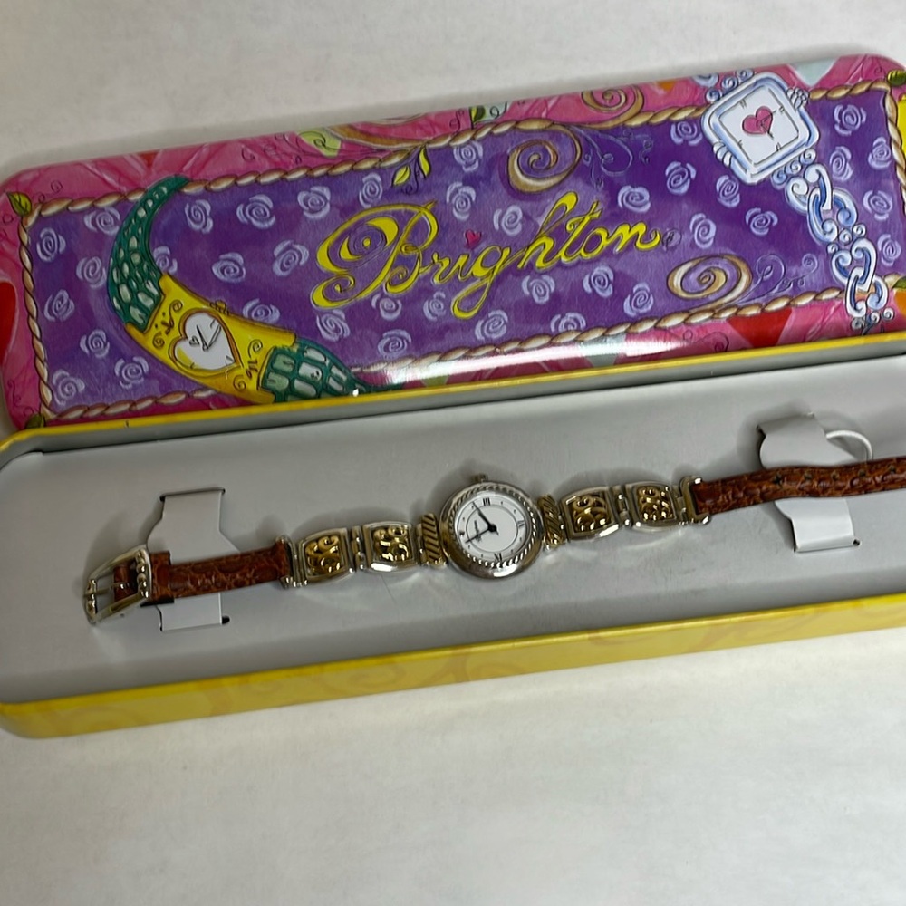Brighton Camden 2-Tone Reversible Watch